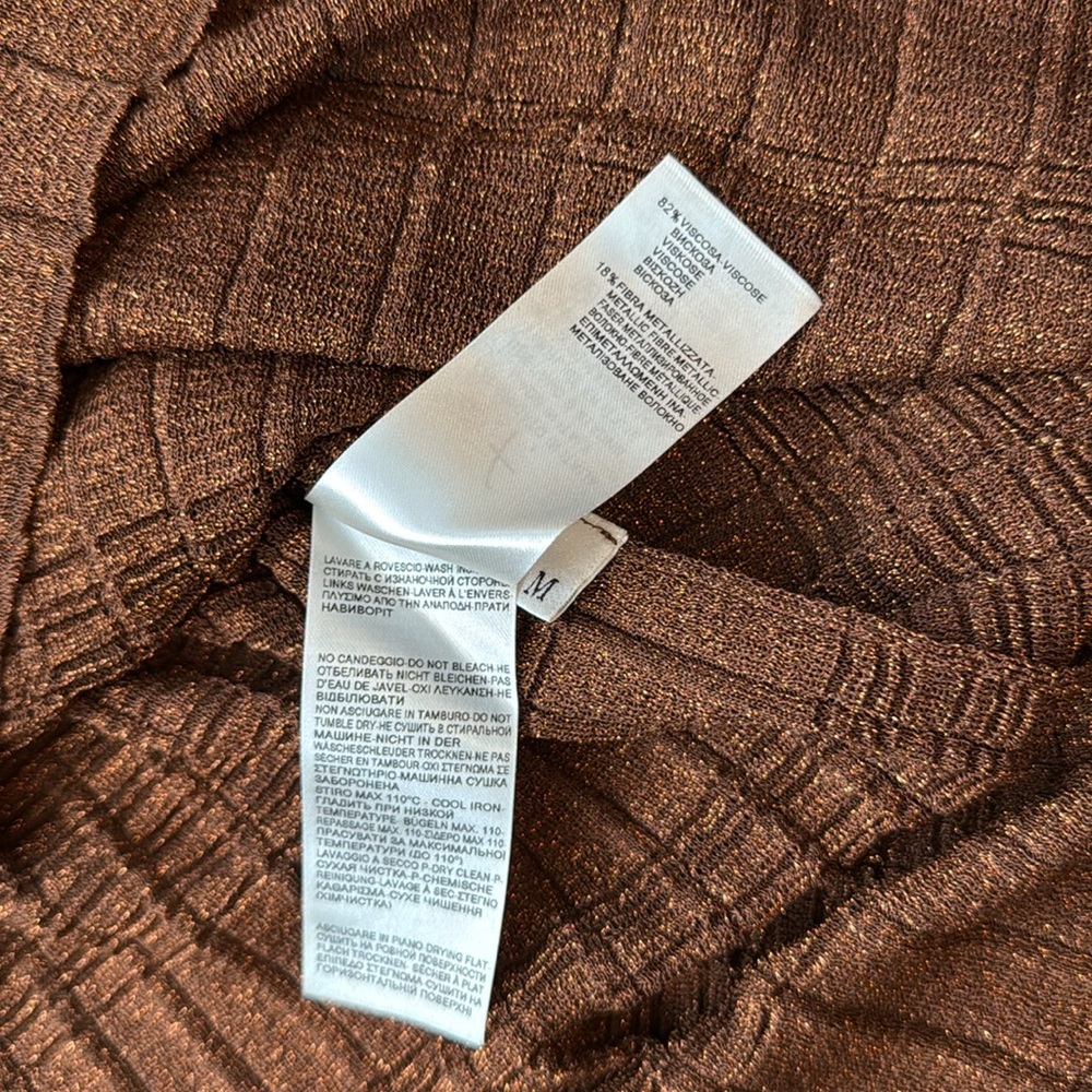 Stunning Metallic Knit Set by Italian Brand Falconeri - Medium - Picture 13 of 15